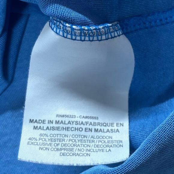 Nike Dri Fit Men's Blue Graphic Tee T-Shirt Men’s Medium EUC - Picture 5 of 6